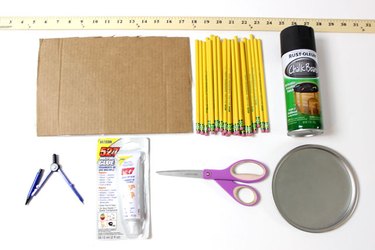 Materials for Pencil Wreath