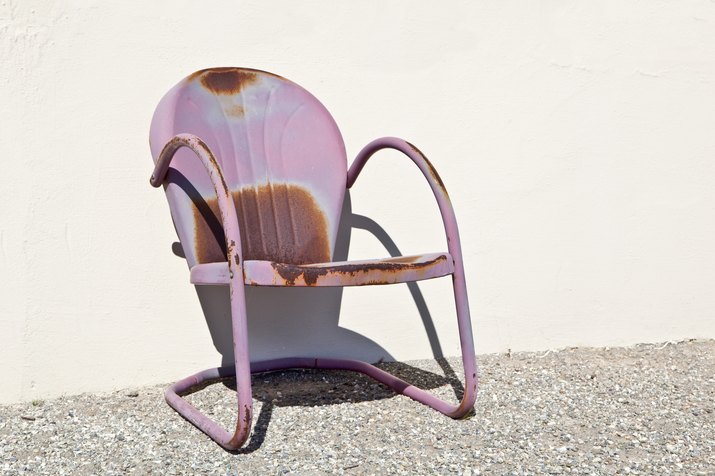 Rusted chair
