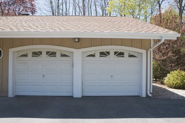 Two-car garage