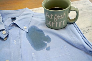 how to remove a coffee stain