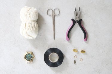 Materials for macrame watch strap