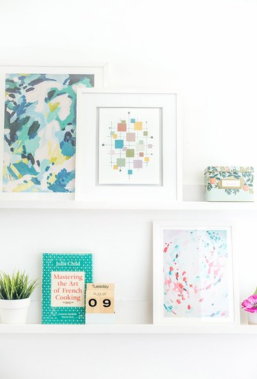 This retro-inspired DIY art work could cost nothing at all if you already have supplies on hand.