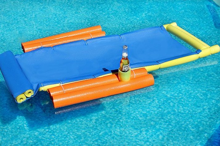 Build a Homemade Floating Lounge Chair