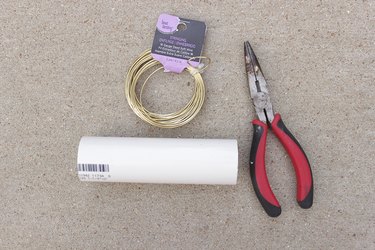 Supplies needed for gold wire napkin rings